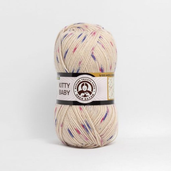 Dětská vlna Madame Tricote Paris Kitty Baby 100 g