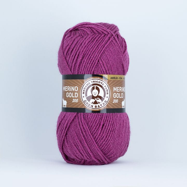 Pletací příze Madame Tricote Paris Merino Gold 200 - 100 g