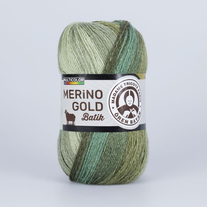 Pletací příze Madame Tricote Paris Merino Gold Batik 100 g