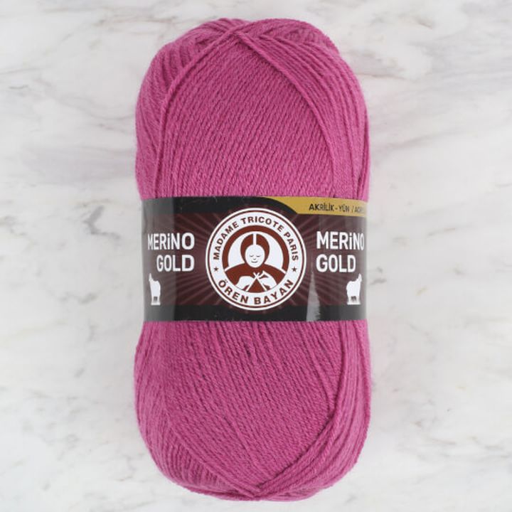 Pletací příze Madame Tricote Paris Merino Gold 100 g – ružová