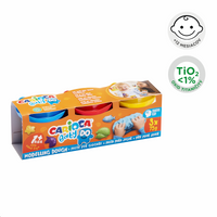 Carioca Baby Do 1+ modelovací hmota, 3 × 75 g, mix barev