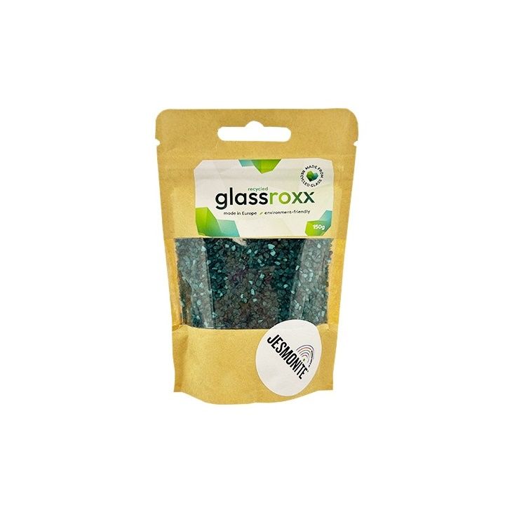 Skleněný granulát Glassroxx Jesmonite 150g – Ropa