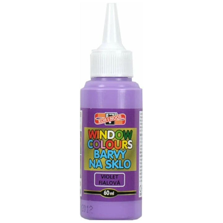 Barvy na sklo KOH-I-NOOR 60 ml – Fialový