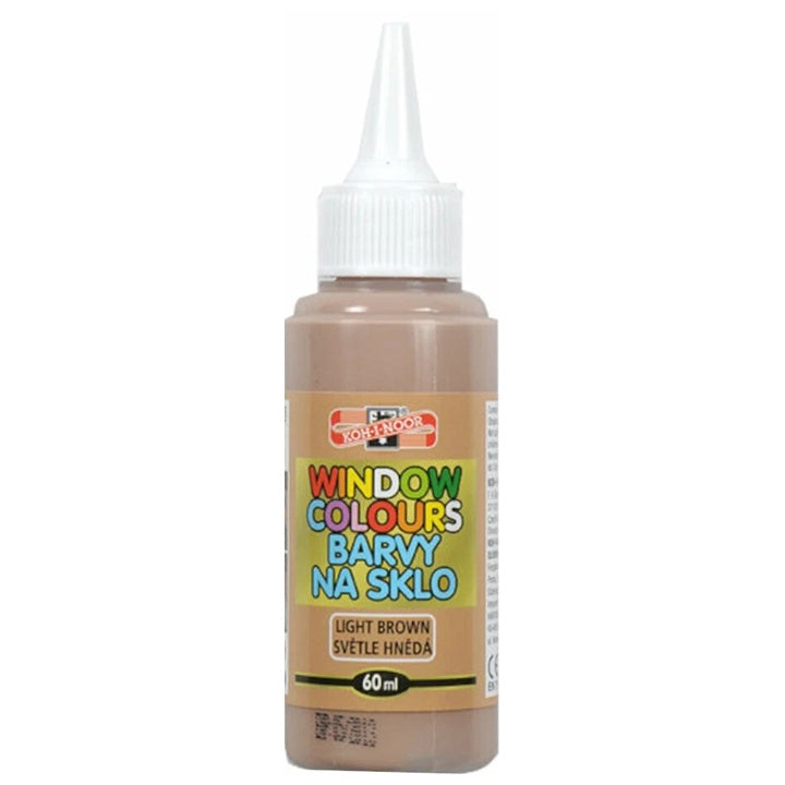 Barvy na sklo KOH-I-NOOR 60 ml – Světle hnědá