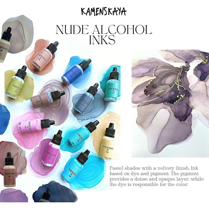 Pastelový alkoholový inkoust KAMENSKAYA NUDE 15ml