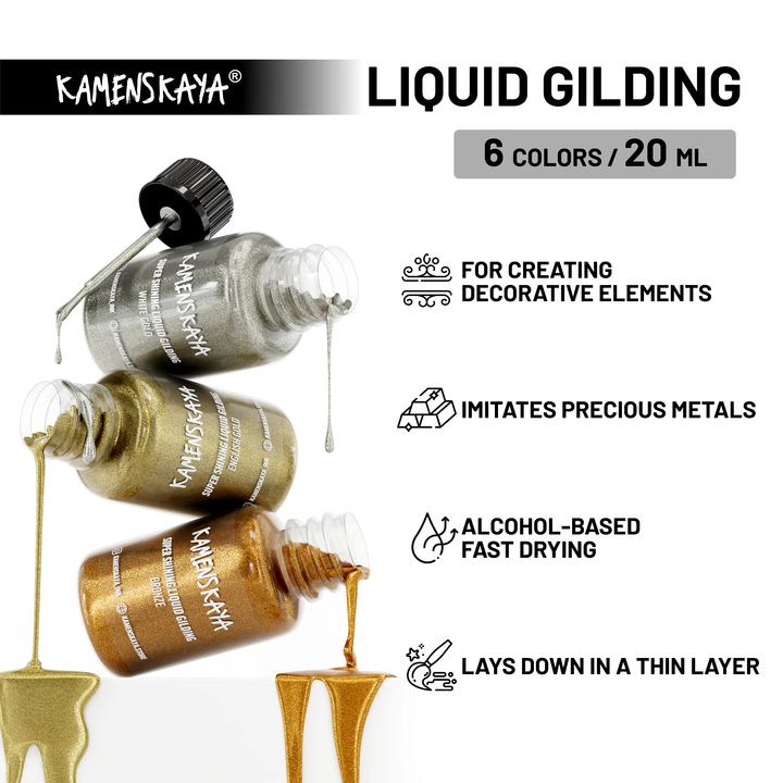 Sada z tekutého kovu KAMENSKAYA 6x20 ml