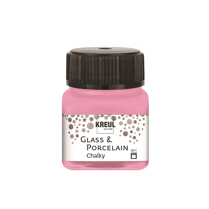 Křídové barvy na sklo a porcelán Kreul 20 ml
