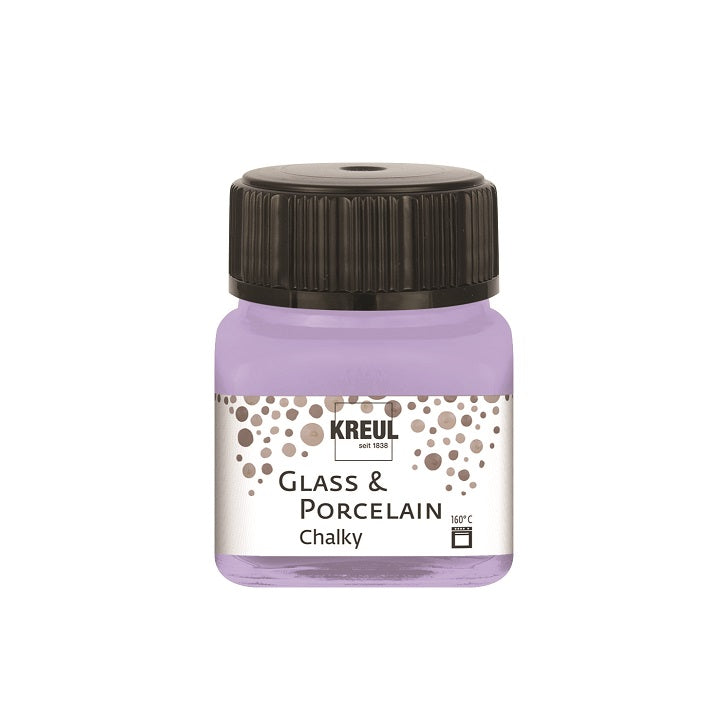 Křídové barvy na sklo a porcelán Kreul 20 ml