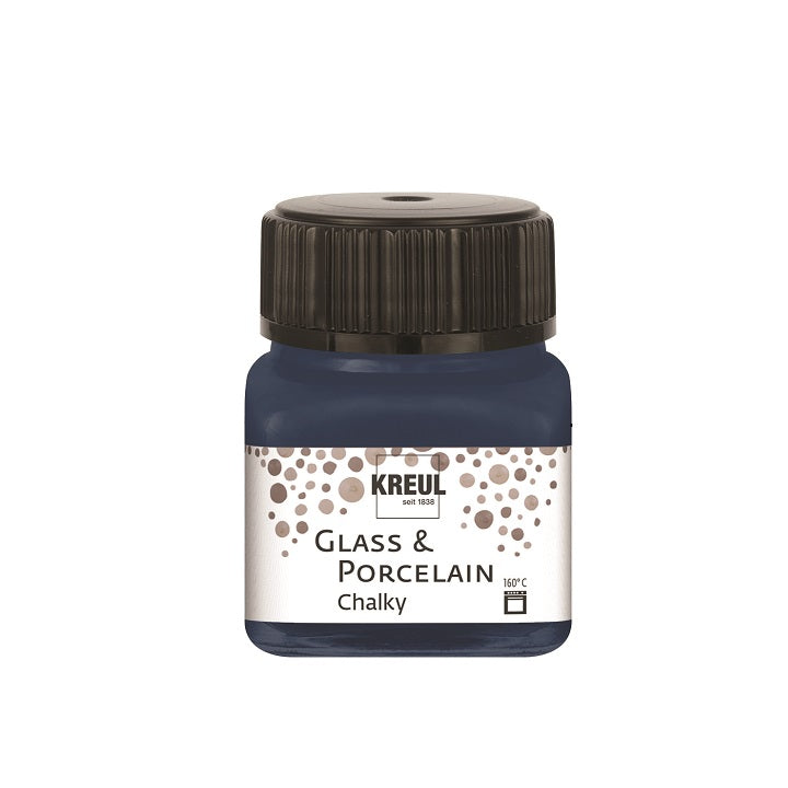 Křídové barvy na sklo a porcelán Kreul 20 ml