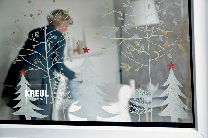 Sada křídových fixů KREUL snow - 4 ks