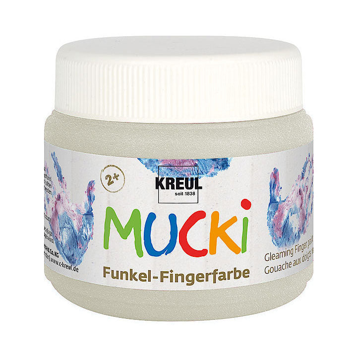 Zářící prstové barvy 150 ml MUCKI