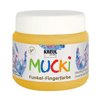 Zářící prstové barvy 150 ml MUCKI