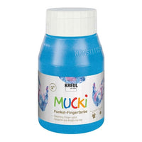 Lesklé dětské prstové barvy MUCKI 500 ml