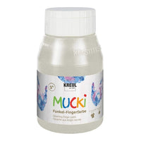 Lesklé dětské prstové barvy MUCKI 500 ml