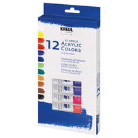Akrylové barvy El Greco / sada 12 x 12 ml