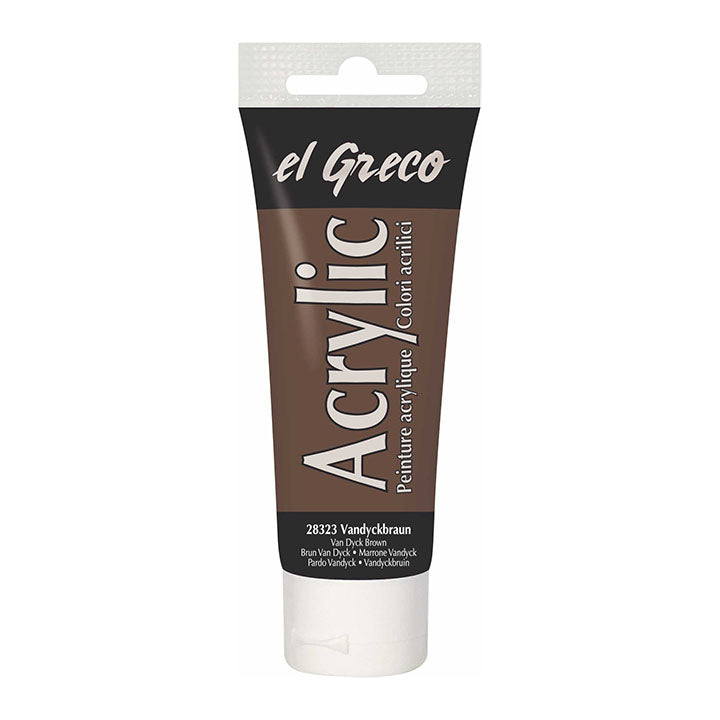 Akrylová barva El Greco 75 ml