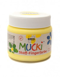 Prstové barvy na textil 150 ml Mucki