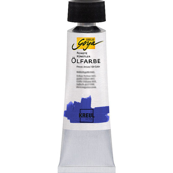 Olejová barva Finest Artists Solo Goya 55 ml – Ultramarine Blue Light