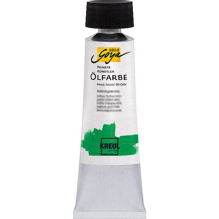 Olejová barva Finest Artists Solo Goya 55 ml – Permanent Green Light