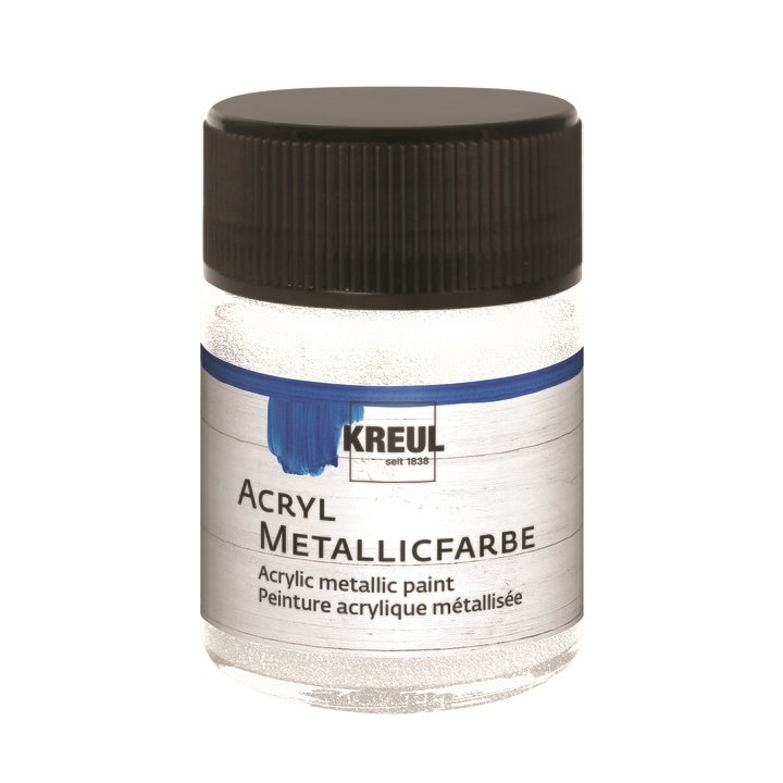 Akrylové barvy KREUL METALLIC 50 ml