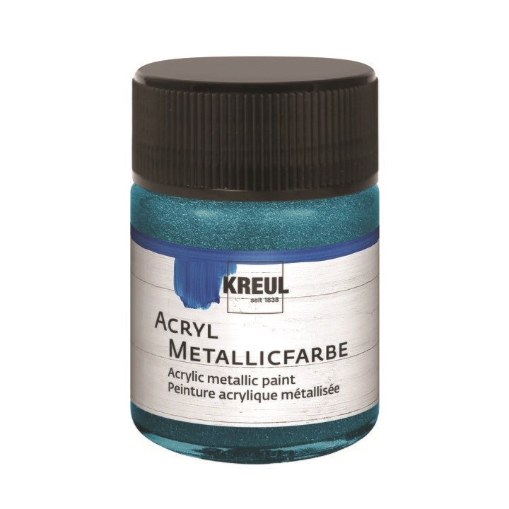 Akrylové barvy KREUL METALLIC 50 ml