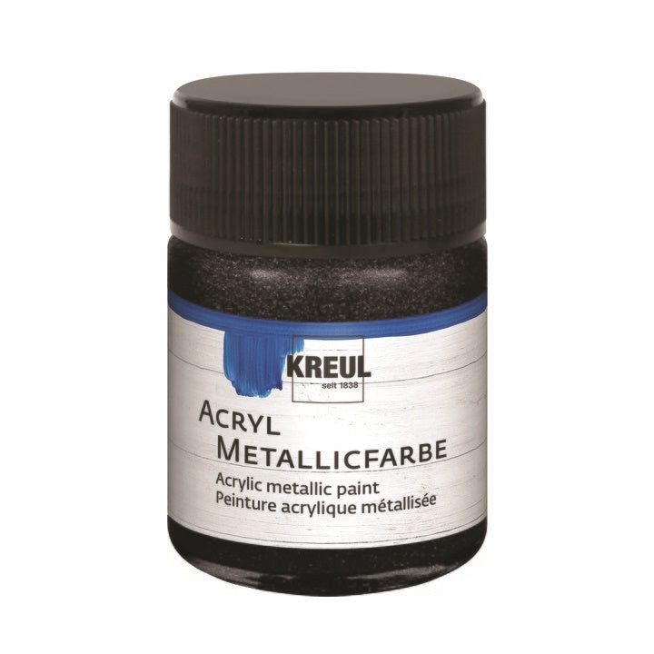 Akrylové barvy KREUL METALLIC 50 ml
