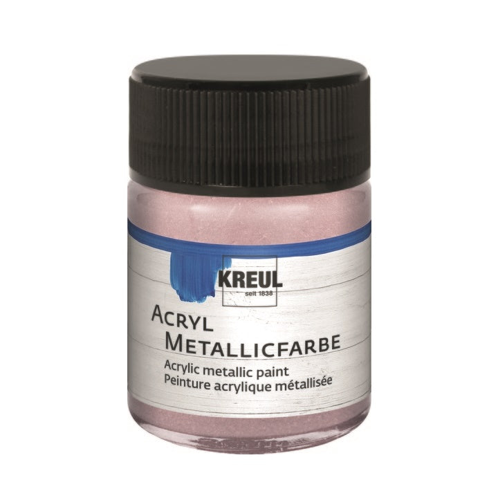 Akrylové barvy KREUL METALLIC 50 ml