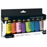 Akrylové barvy Kreul Solo Goya / mixed set 8 x 20 ml