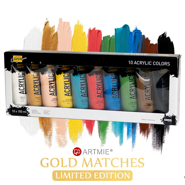 Akrylové barvy Solo Goya - ARTMIE Gold Match