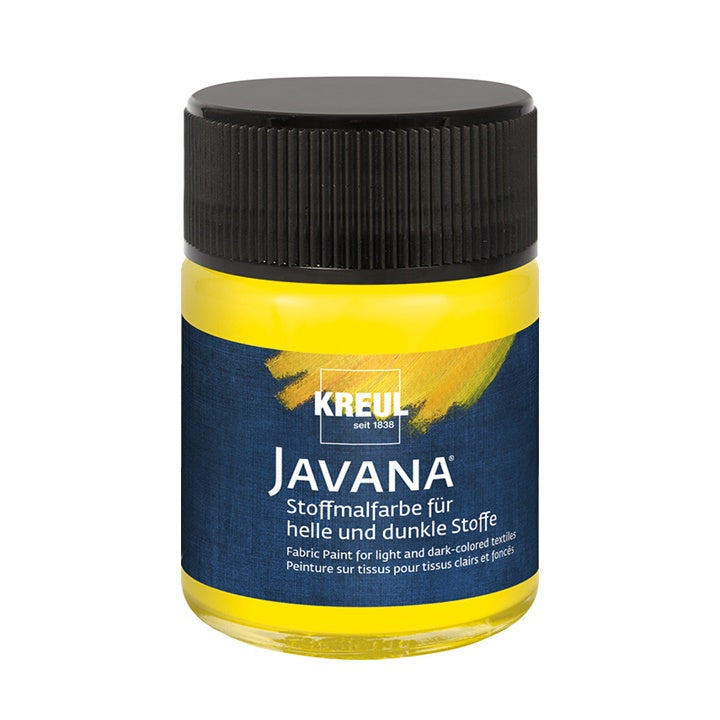 Barva na světlý a tmavý textil JAVANA 50 ml