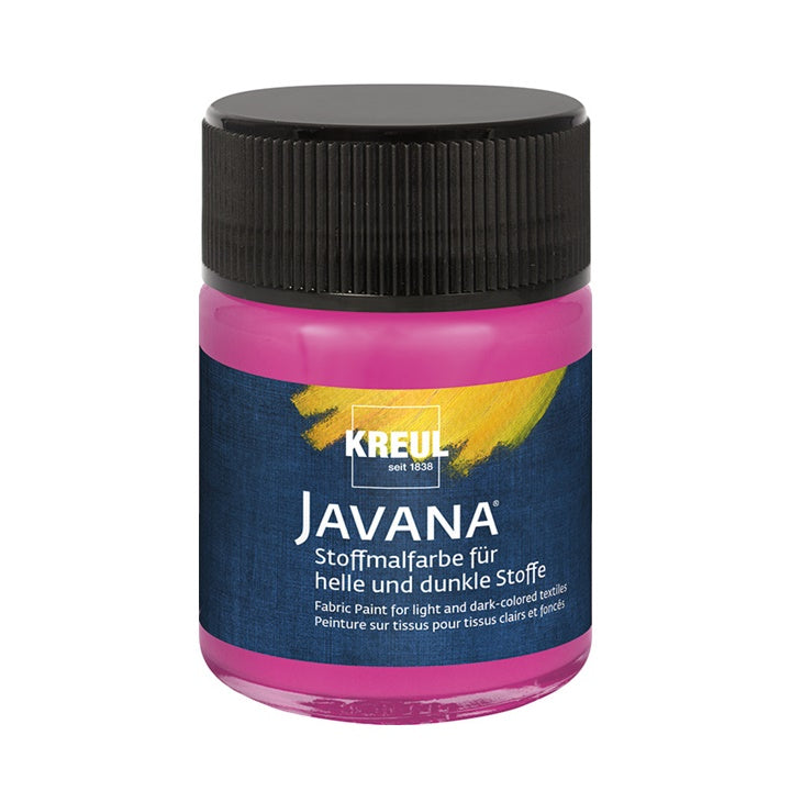 Barva na světlý a tmavý textil JAVANA 50 ml