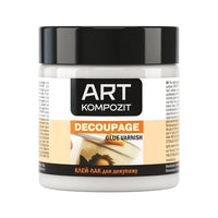 Matt Decoupage Lepidlo a Lak Composite