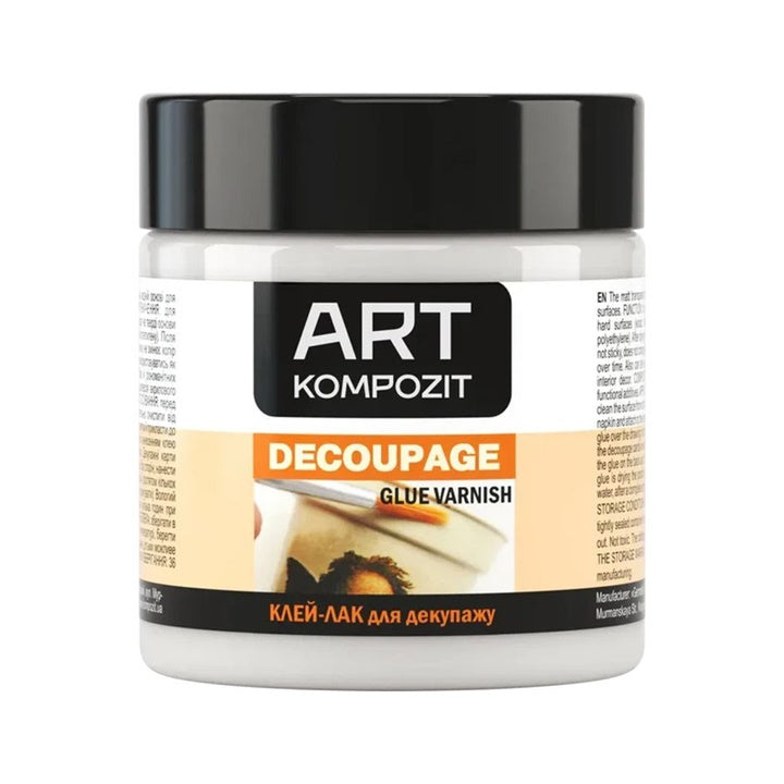 Matt Decoupage Lepidlo a Lak Composite