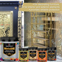 MetalliQ Composite metalická akrylová barva 500g