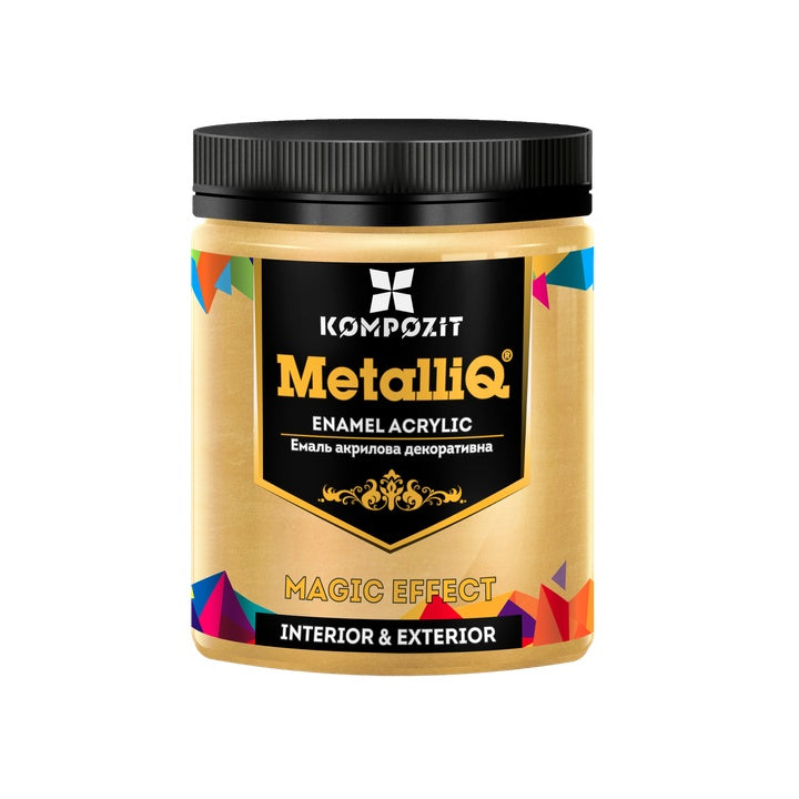 MetalliQ Composite metalická akrylová barva 500g
