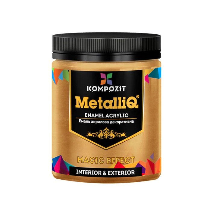 MetalliQ Composite metalická akrylová barva 500g