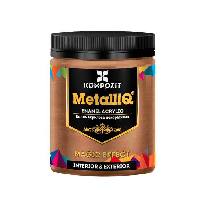 MetalliQ Composite metalická akrylová barva 500g