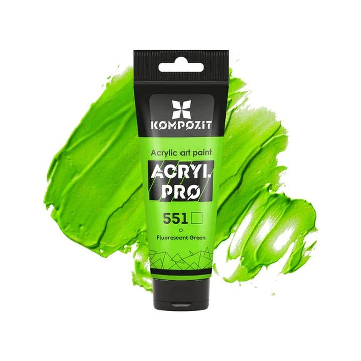 Fluorescenční akrylová barva ACRYL PRO ART Composite 75 ml