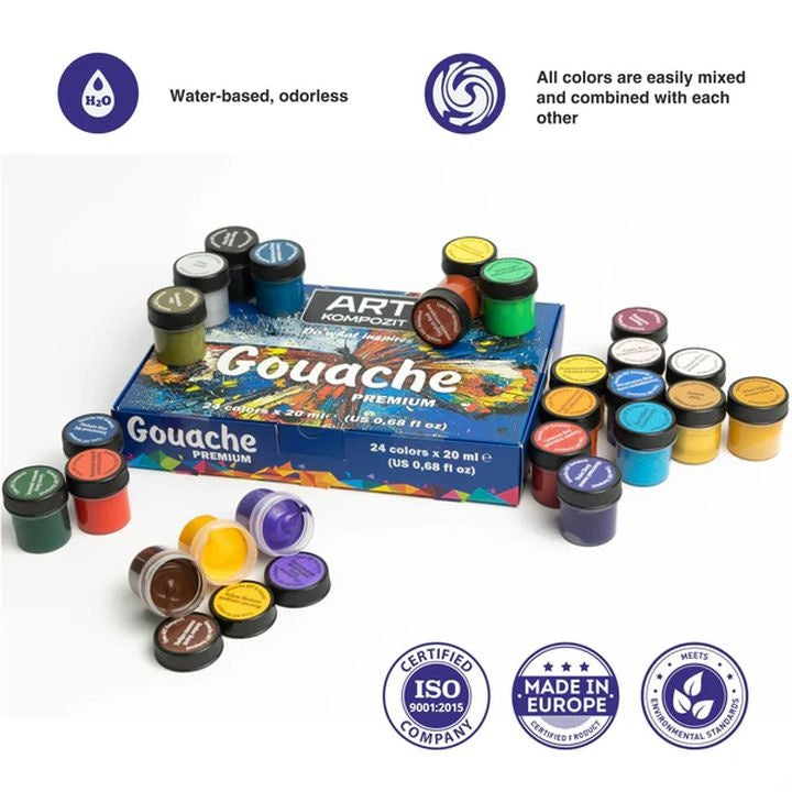 Prémiová ART Composite Gouache Paint Set