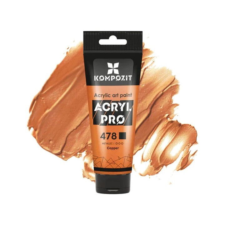 Metalická akrylová barva ACRYL PRO ART Composite 75 ml