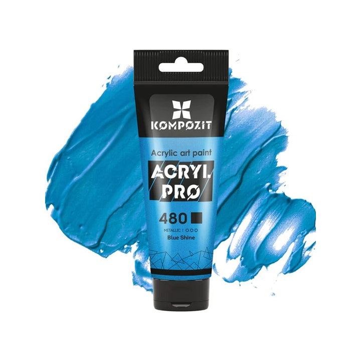 Metalická akrylová barva ACRYL PRO ART Composite 75 ml