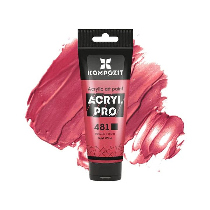 Metalická akrylová barva ACRYL PRO ART Composite 75 ml