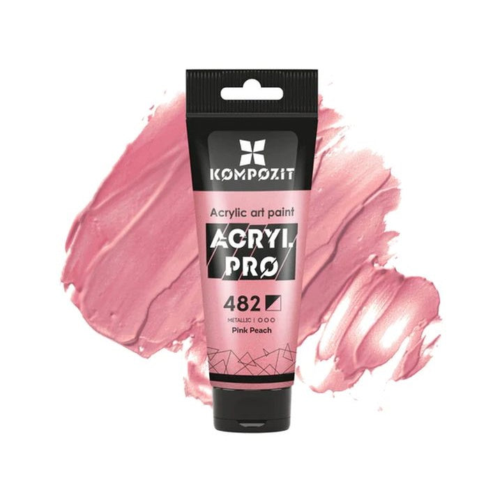 Metalická akrylová barva ACRYL PRO ART Composite 75 ml
