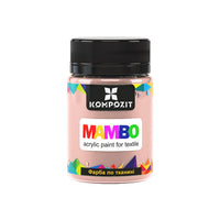 MAMBO Pastelová akrylová barva na textil a kůži 50 ml
