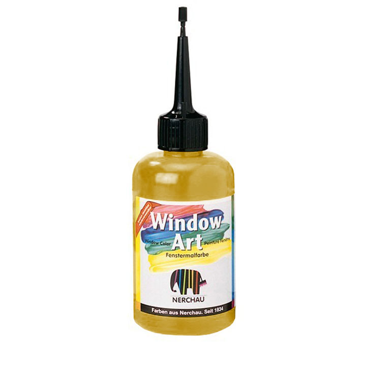 Barvy na sklo Window Art 80ml – zlatá
