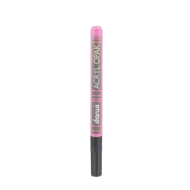 ACRYL akrylová univerzální fixa tenká 3ml / 0.8mm – Růžová