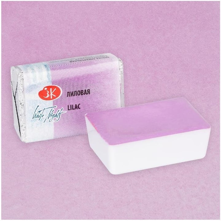 Akvarelové pastelové barvy White Nights 2,5 ml – 626 Šeřík