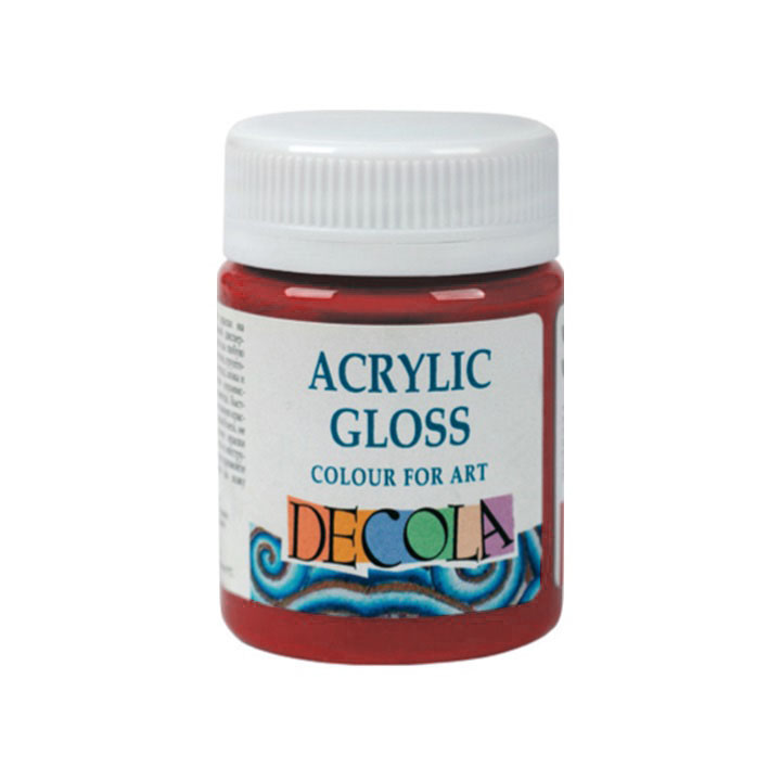 Lesklá akrylová barva Decola 56 ml