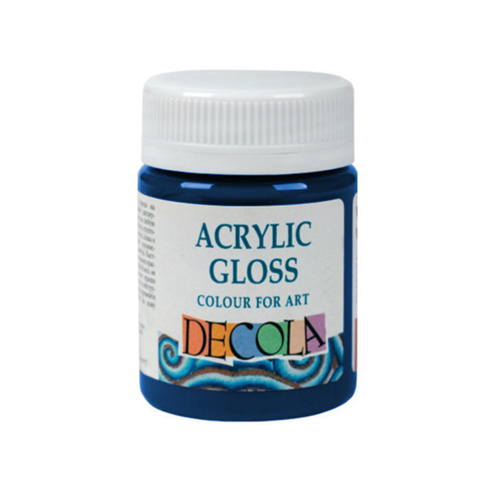 Lesklá akrylová barva Decola 56 ml