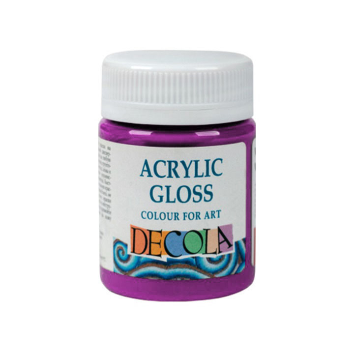 Lesklá akrylová barva Decola 56 ml
